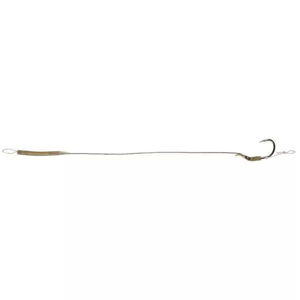Mikado Universal 2 Eyed, Barbed Pre-tied Hook 2pcs