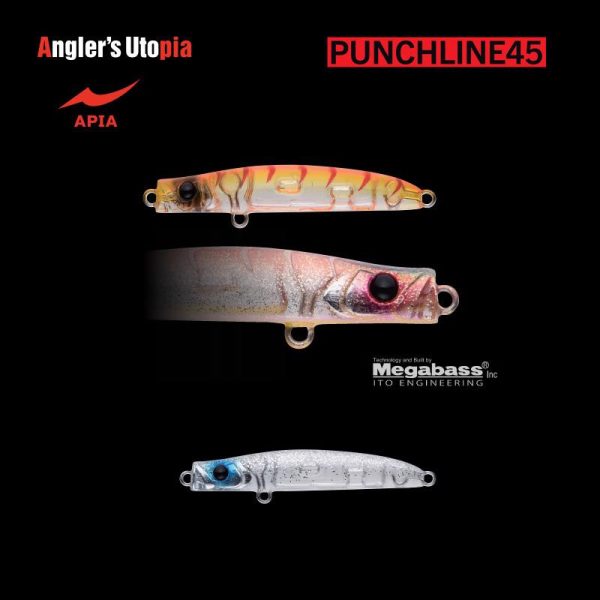 Apia Punch Line 45 3gr 45mm 02 Shirasu Ichiban Wobbler