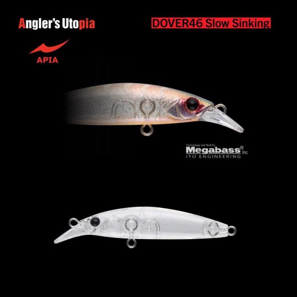 Apia Dover 46 Slow Sinking 46mm 2.3gr 07 Super Clear Wobbler