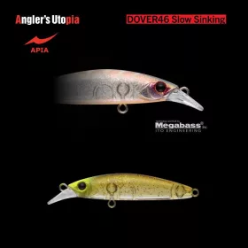   Apia Dover 46 Slow Sinking 46mm 2.3gr 08 Champagne Clear Wobbler