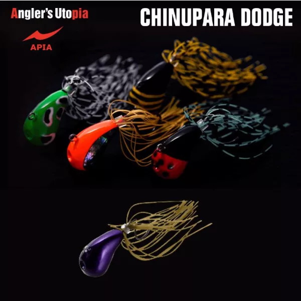 Apia Chinupara Dodge 53mm 7gr 03 Eggplant Skirted Jig