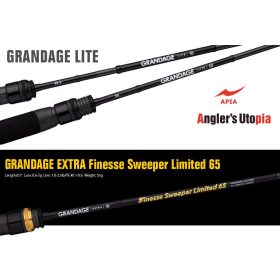   Apia Grandage Lite 65 Finesse Sweeper Limited 1.96m 0.6-3gr 2 Piece Spinning Rod