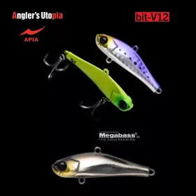 Apia Bit-V12 48mm 12gr 18 Black Silver Wobbler