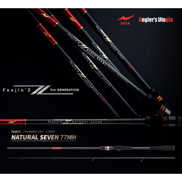 Apia Foojin Z Natural Seven 77MH 2.31m 10-45gr 2-Piece Spinning Rod
