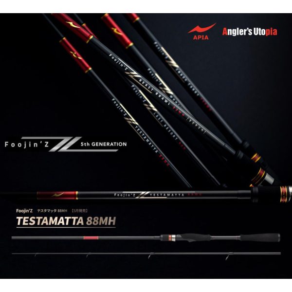 Apia Foojin Z Testamatta 88MH 2.64m 8-56gr 2-Piece Spinning Rod