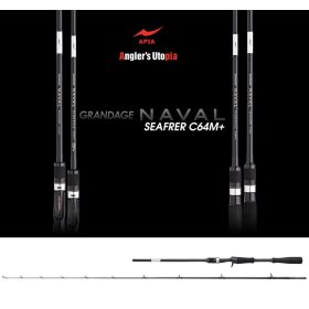   Apia Grandage Naval Seafarer C64M+ Cast 1.93m 10-42gr 2-Piece Spinning Rod