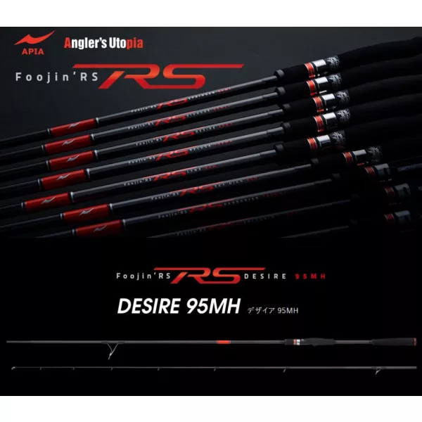 Apia Foojin RS Desire 95MH 2.87m 10-50gr 2-Piece Spinning Rod