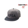 Apia Flat Cap Grey-Black Full Cap