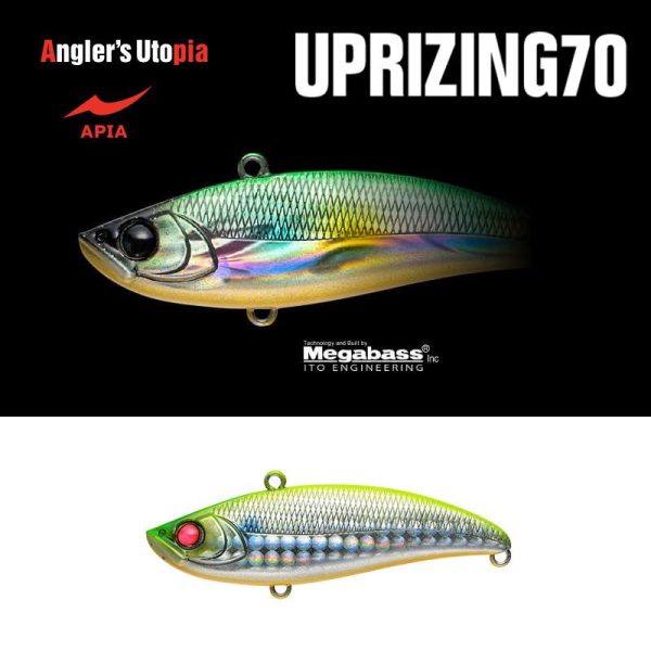 Apia Uprizing 70HW 18gr 70mm 06 LGH Chart Back Wobbler