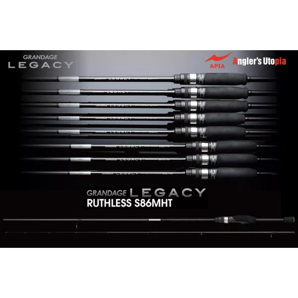 Apia Grandage Legacy Ruthless S86MHT 2.59m 2-18gr 2-Piece Spinning Rod