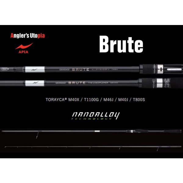 Apia Grandage Brute Lucius S83MH 2,53m 7-47gr 2 Piece Spinning Rod