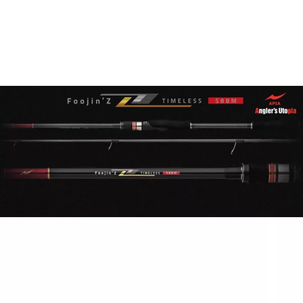 Apia Foojin Z 6TH Timless S88M 2.64m 6-40gr 2 Piece Spinning Rod