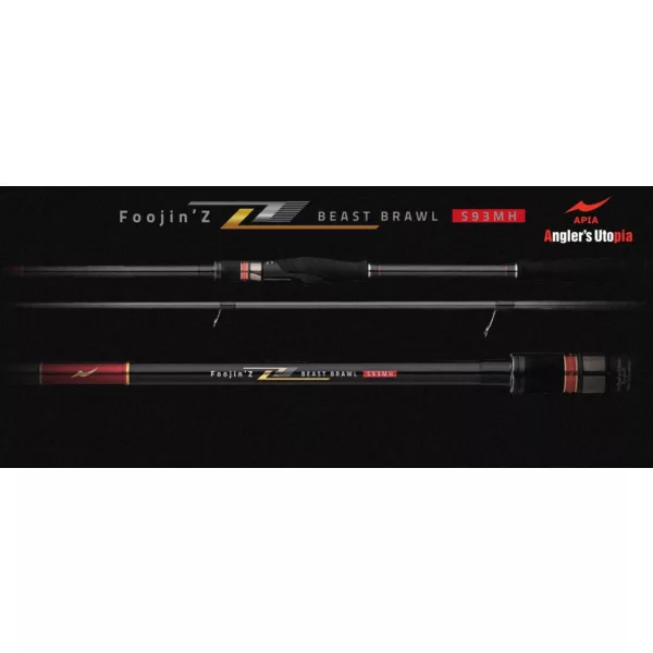 Apia Foojin Z 6TH Beest Brawl S93MH 2.81m 10-56gr 2-Piece Spinning Rod