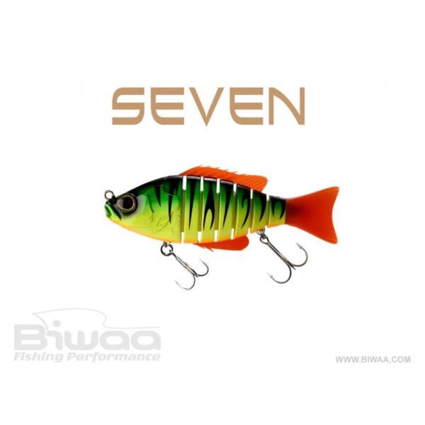Biwaa Seven S 15cm 60gr 04 Fire Tiger Wobbler 1pc