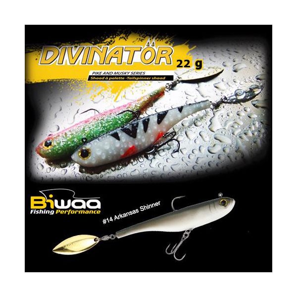 Biwaa Divinator Medium 18cm 35gr 14 Arkansas Shiner Spinnertail 1pc