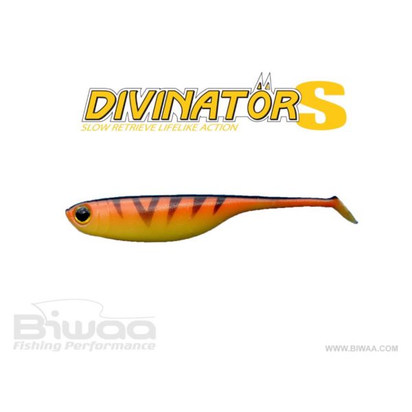 Biwaa Divinator S 13cm 16 Red Tiger Soft Plastic Lure 4pcs