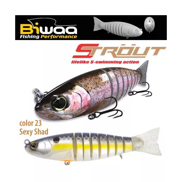 Biwaa Strout 14cm 29gr 23 Sexy Shad Wobbler 1pc