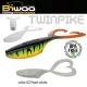 Biwaa Twinpike 15cm 24gr 02 Pearl White Soft Lure 3pc