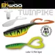 Biwaa Twinpike 15cm 24gr 12 Fire Tiger Soft Lure 3pc
