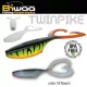 Biwaa Twinpike 15cm 24gr 18 Roach Soft Lure 3pcs