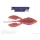 Biwaa Armored Craw 10cm 103 Nightcrawler Rubber Lure 8pcs