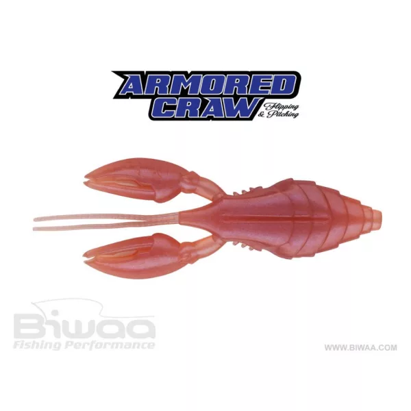 Biwaa Armored Craw 10cm 103 Nightcrawler Rubber Lure 8pcs