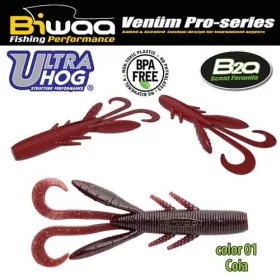 Biwaa Ultra Hog 7.5cm 01 Cola Soft Lure 10pcs