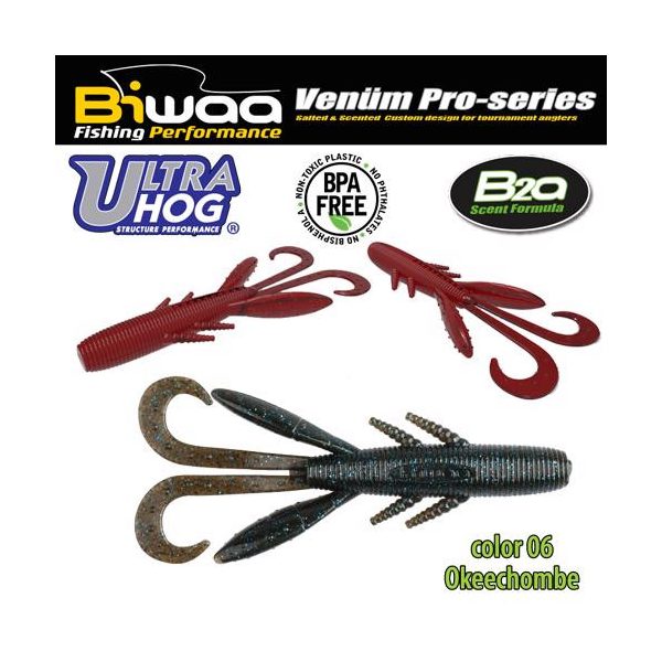 Biwaa Ultra Hog 7.5cm 06 Okeechombe Soft Lure 10pcs