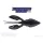 Biwaa Armored Craw 10cm 10 Black & Blue Rubber Lure 8pcs