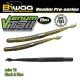 Biwaa Venum Tail 10cm 10 Black & Blue Soft Lure 10pcs