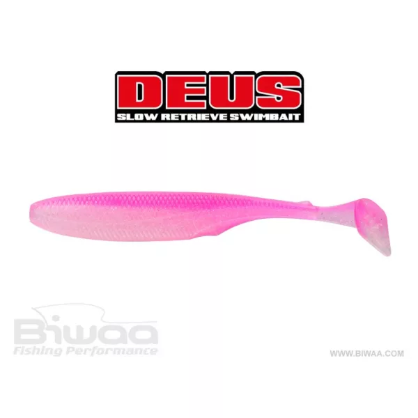 Biwaa Deus 7.5cm 323 Magenta Ice Soft Lure 10pcs