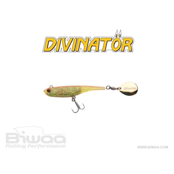 Biwaa Divinator Mini 9.5cm 9gr 17 Chart Red Back Spinnertail 1pc