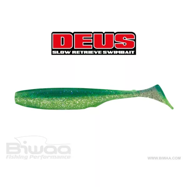 Biwaa Deus 15cm 307 Blue Back Chart Soft Lure 4pcs