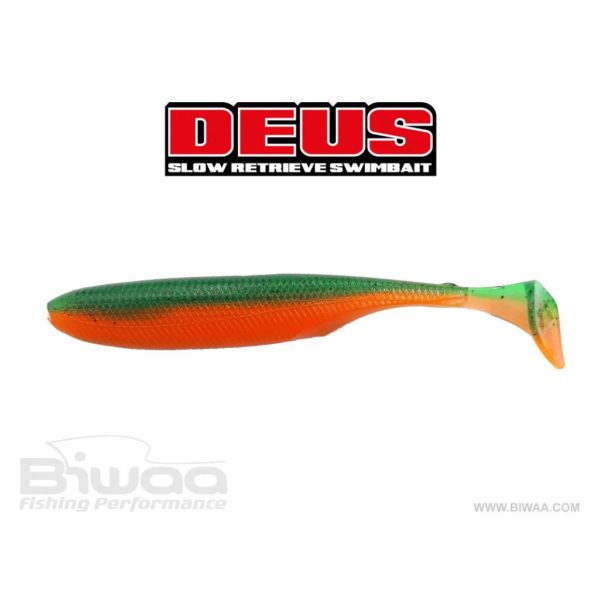 Biwaa Deus 13cm Fire Tiger Gumihal 5pcs/pack