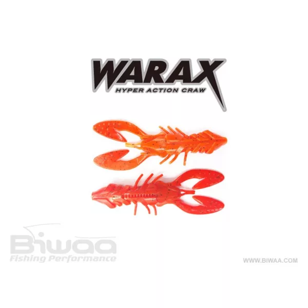 Biwaa Warax 10cm 019 Cijara Craw Rubber Lure 6pcs