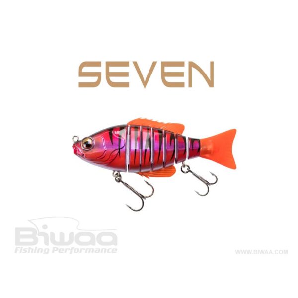 Biwaa Seven S 10cm 17gr 35 Ruby Tiger Wobbler 1pc
