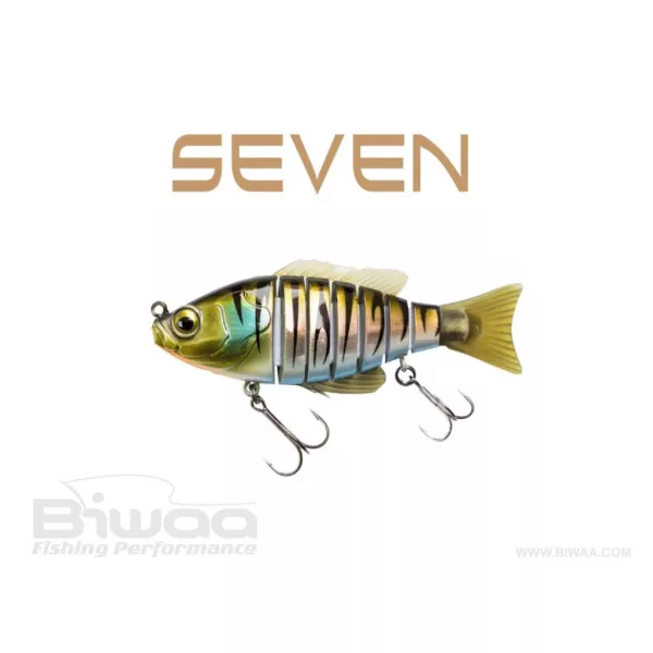 Biwaa Seven S 15cm 60gr 37 Natural Tiger Wobbler 1pc
