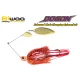 Biwaa Dogon Spinnerbait 1/2oz 14gr 03 Red Tiger-Gold Blades Spinnerbait 1pc