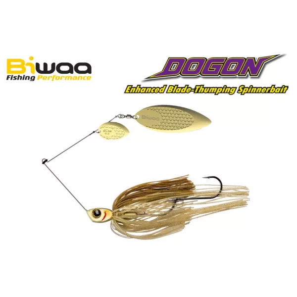 Biwaa Dogon Spinnerbait 1/2oz 14gr 05 Gold Ayu-Gold Blades Spinnerbait 1pc