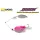 Biwaa Dogon Spinnerbait 1/2oz 14gr 06 Pink Ice-Silver Blades Spinnerbait 1pc