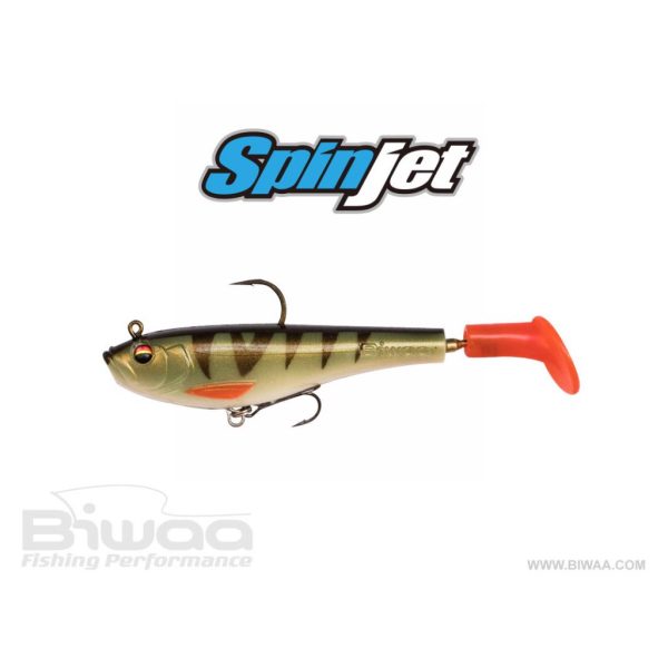 Biwaa Spinjet 13cm 30gr 28 Gold Perch Soft Bait 1pc