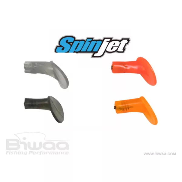 Biwaa Spinjet Multicolor Replacement Tail 4pc
