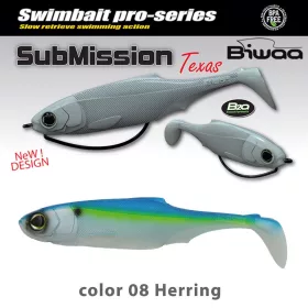 Biwaa Submission 13cm 08 Herring Soft Lure 3pcs