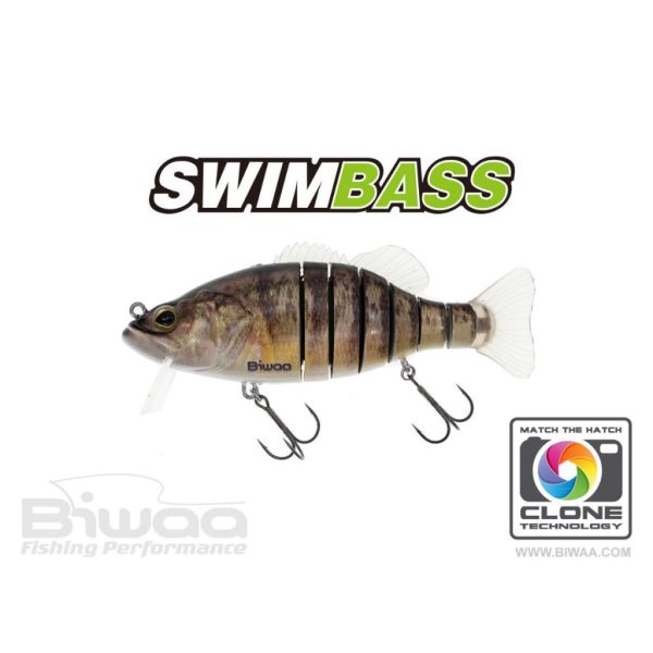 Biwaa Swimbass Slow Sink 15cm 65gr 52 Yellow Pearch Wobbler 1pc