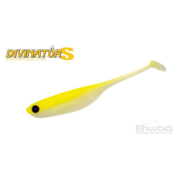 Biwaa Divinator S EVO 10cm 332 Lemon Chart Back White Soft Lure 4pcs