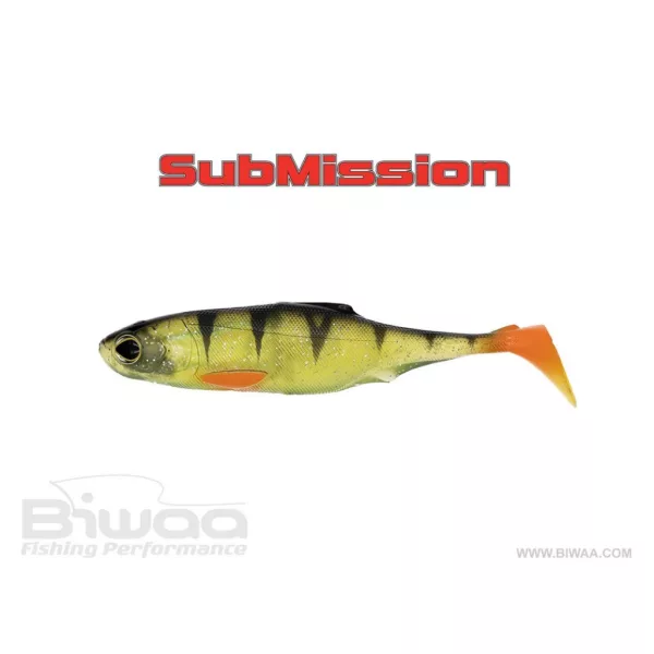 Biwaa Submission 10cm 75 Ghost Perch Soft Bait 4pcs