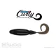 Biwaa Tailgunr Curly 9cm 110 UV Black Soft Lure 7pc