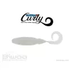 Biwaa Tailgunr Curly 9cm 008 Pearl White Soft Lure 7pcs