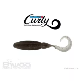 Biwaa Tailgunr Curly 9cm 206 Golden Shiner Soft Lure 7pcs