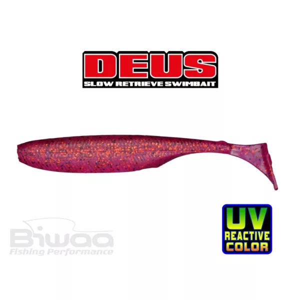 Biwaa Deus 15cm 208 Mag Ruby Soft Lure 4pcs